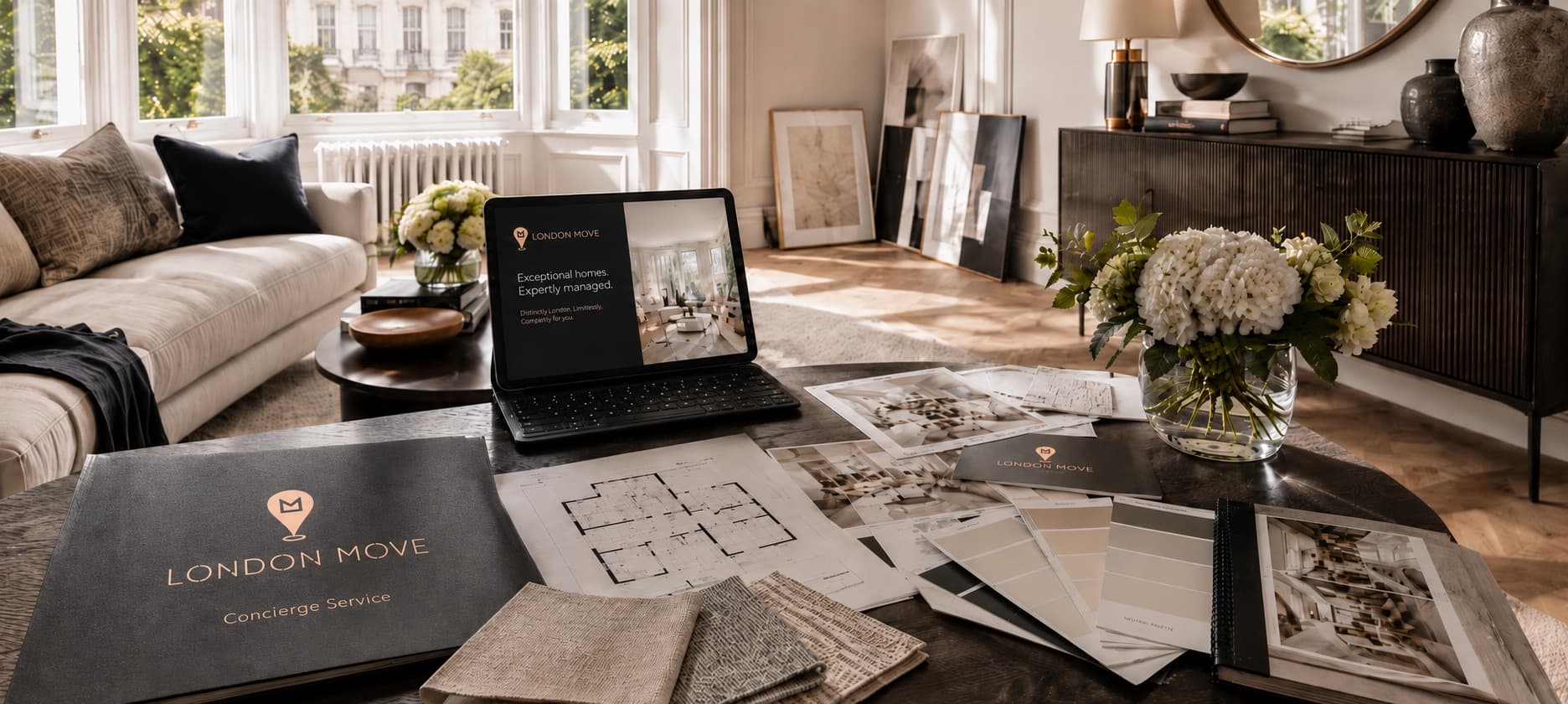 London Move concierge — white glove property service