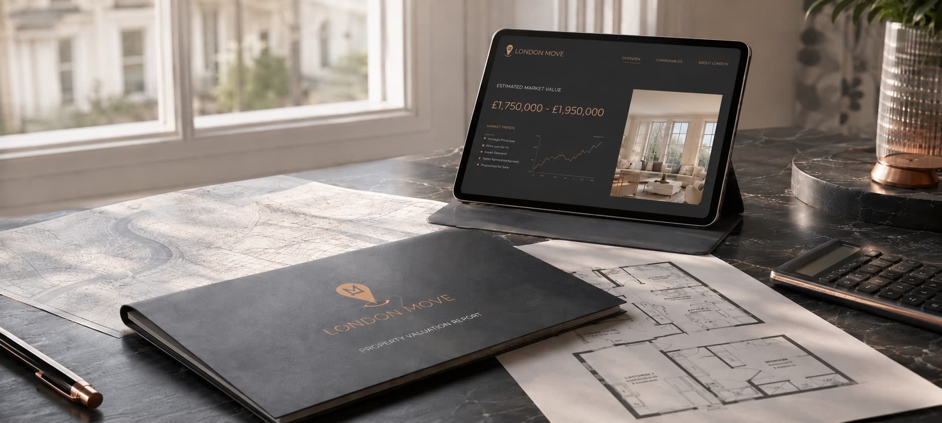 Book a property valuation with London Move